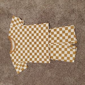 Little Bird Bamboo Daywear Outfit Shorts And T-shirt Size 18-24 Months